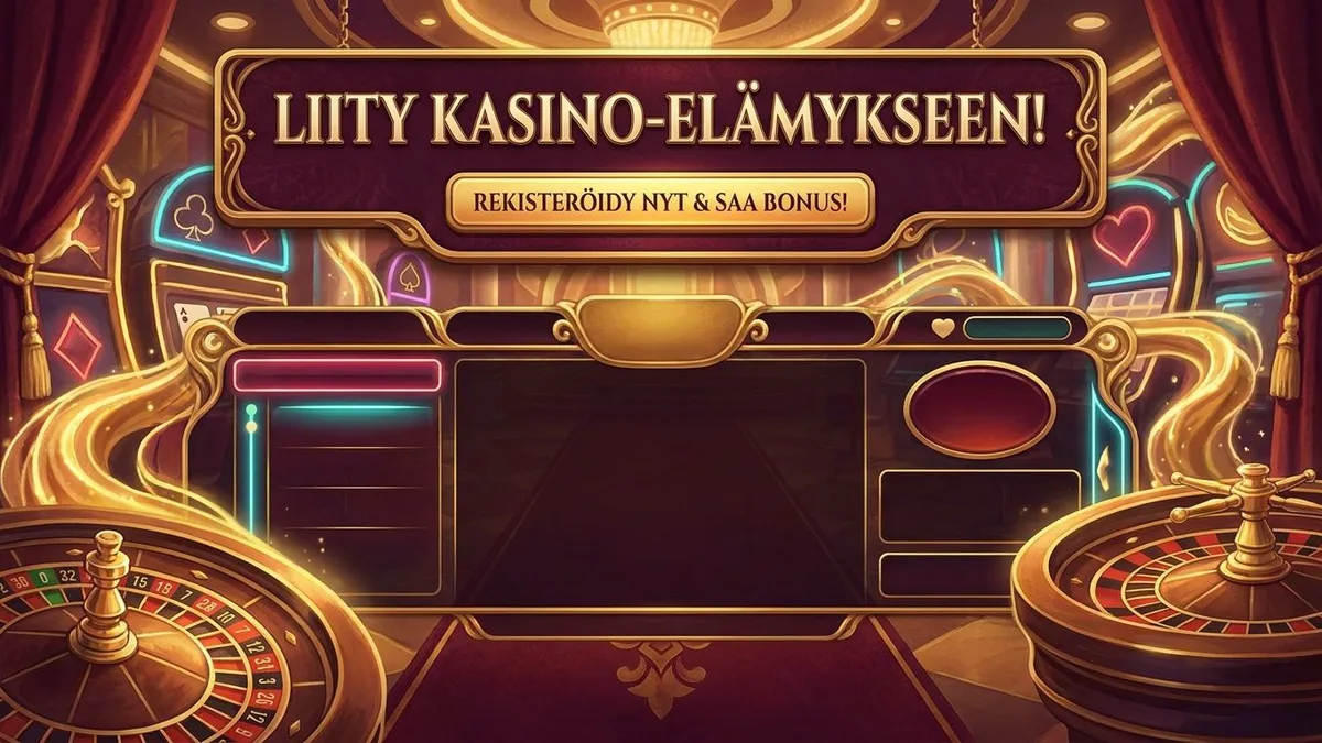 Rekisteröidy bonuksen kanssa